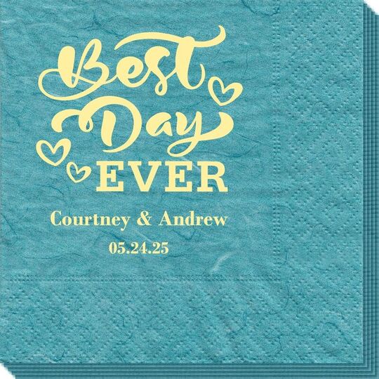 The Best Day Ever Bali Napkins